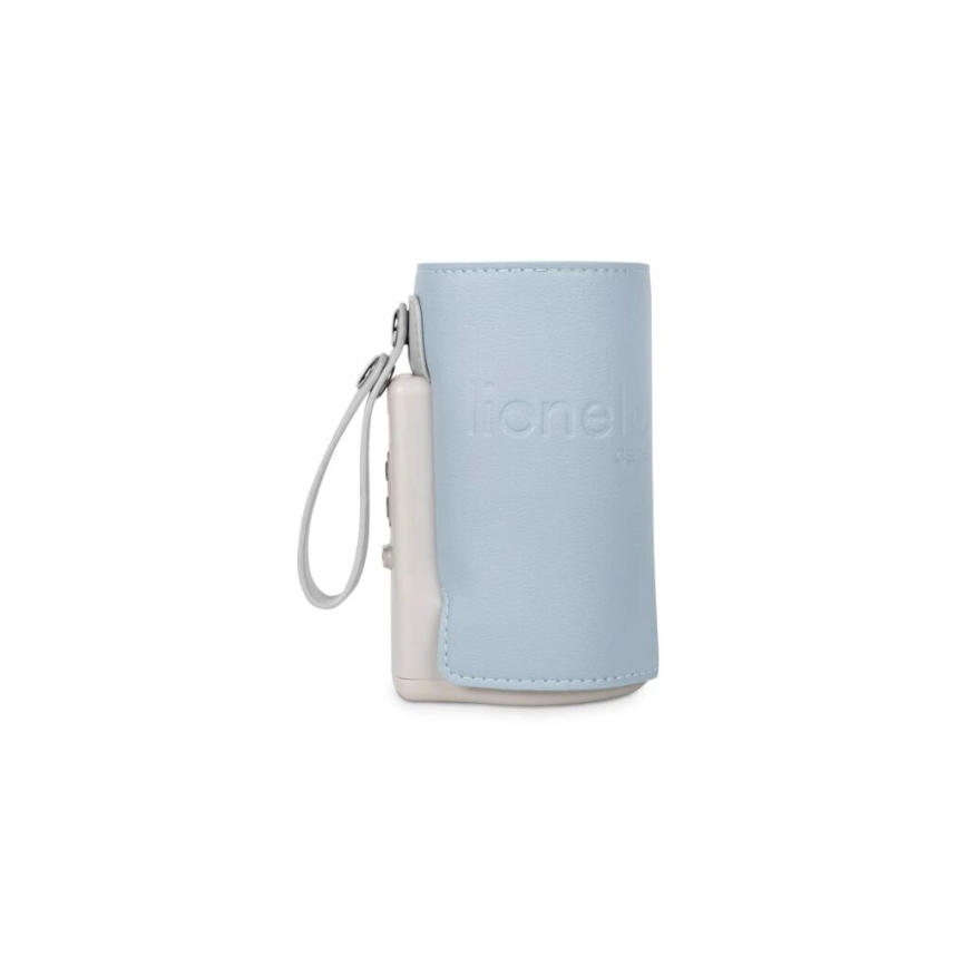 Lionelo - Nabíjecí ohřívač lahví THERMUP GO PLUS 10W/5V modrá/šedá