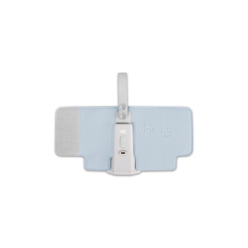 Lionelo - Nabíjecí ohřívač lahví THERMUP GO PLUS 10W/5V modrá/šedá