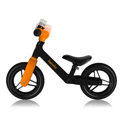 Lionelo - Odrážedlo TONI Black Orange
