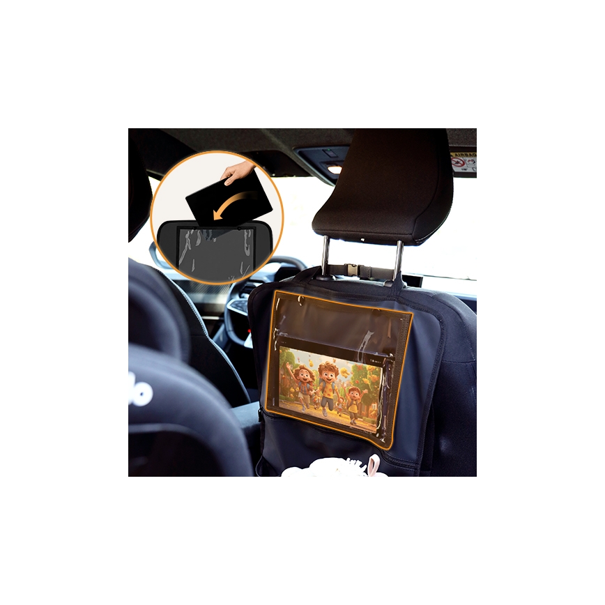 Lionelo - Organizér do auta SEAT ORGANIZER Black