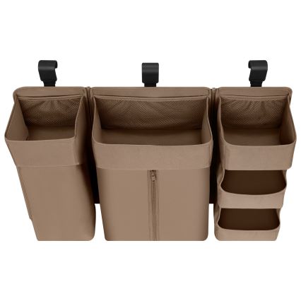 Lionelo - Organizér na postýlku 3v1 SIDEPOCKET Beige