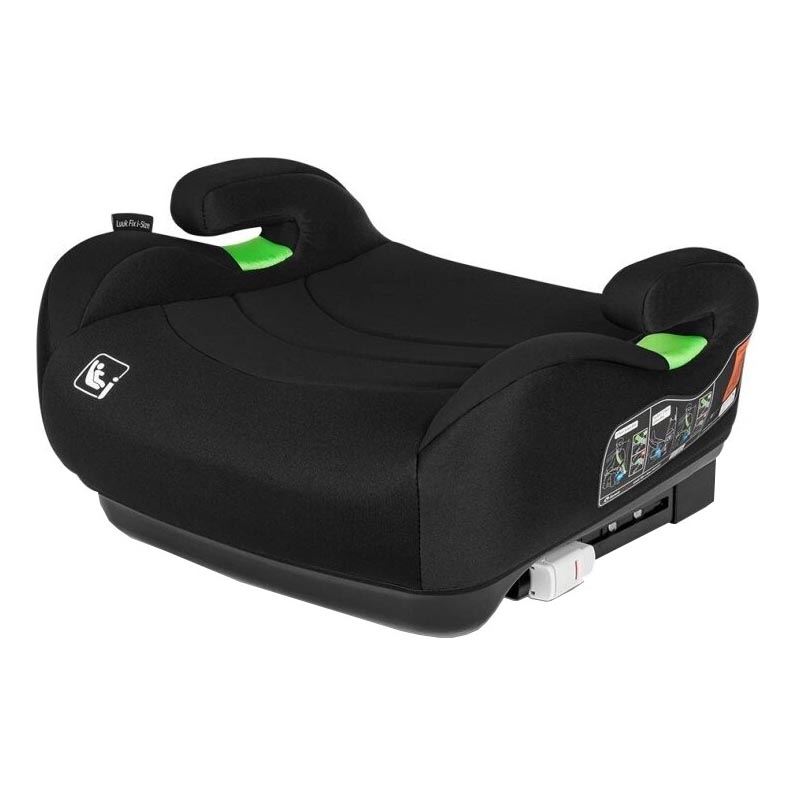 Lionelo - Podsedák do auta LUUK FIX i-Size 125-150 cm černá