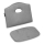 Lionelo - Polstrování pro dětskou jídelní židli FLORIS CUSHION Grey Stone