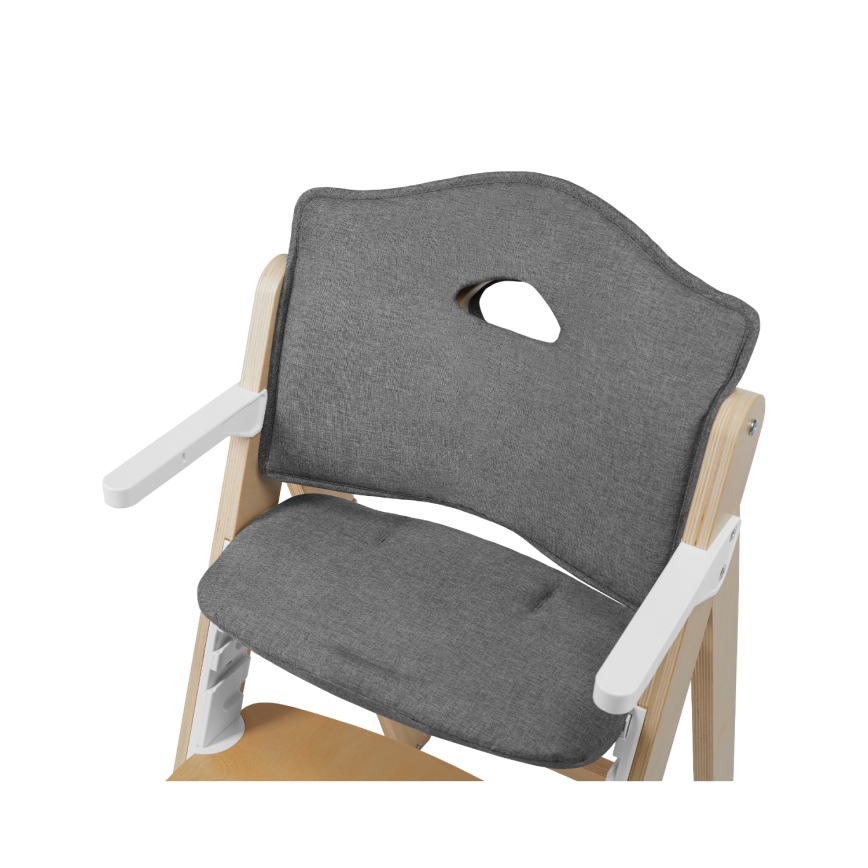 Lionelo - Polstrování pro dětskou jídelní židli FLORIS CUSHION Grey Stone