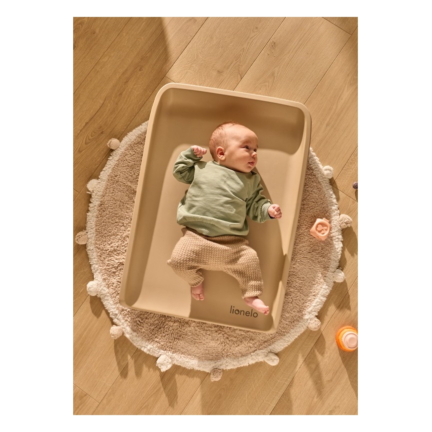 Lionelo - Přebalovací podložka MEGS 49x70 cm Beige Sand