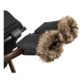 Lionelo - Rukávníky na kočárek HANDMUFF Black