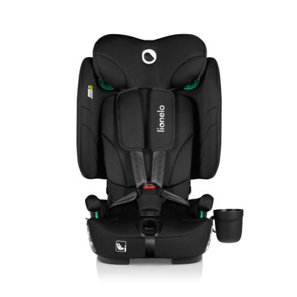 Lionelo - Skládací autosedačka NELLY i-Size 76-150 cm Black Carbon