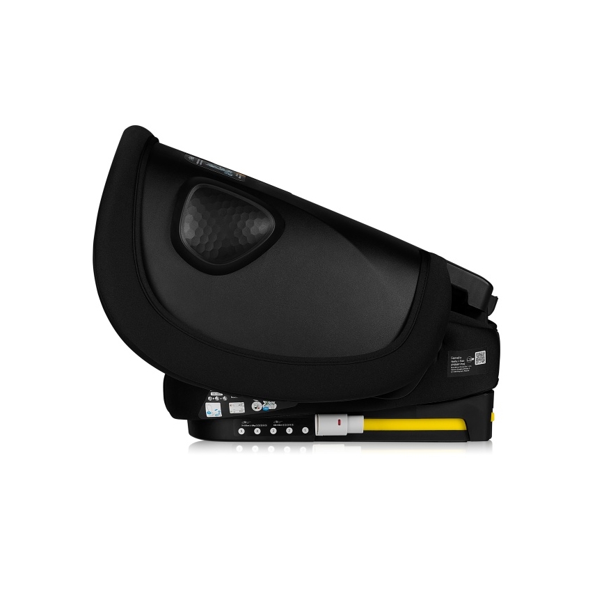 Lionelo - Skládací autosedačka NELLY i-Size 76-150 cm Black Carbon