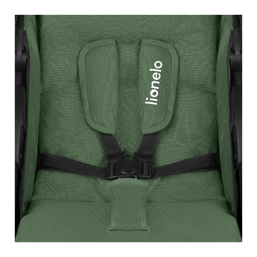 Lionelo - Sportovní kočárek EMMA PLUS zelená/černá