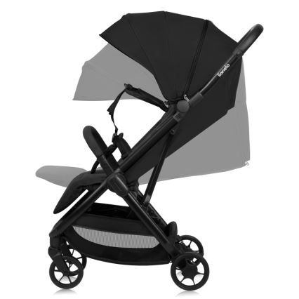 Lionelo - Sportovní kočárek JULIE AIR Black Onyx