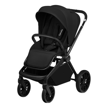Lionelo - Sportovní kočárek MIKA PLUS Black Onyx