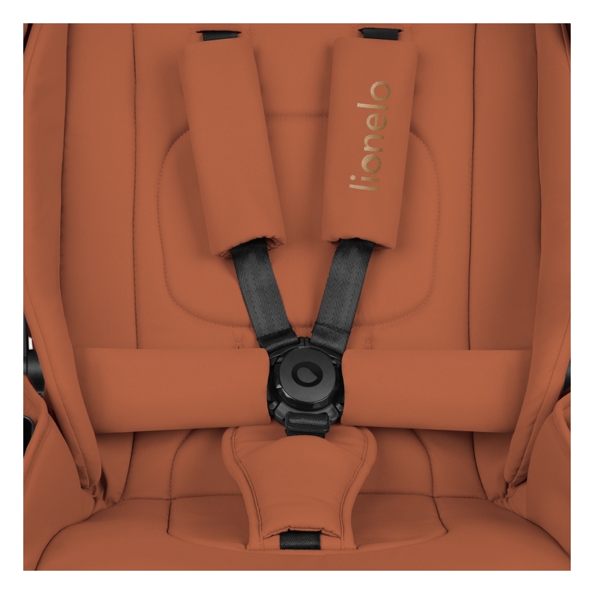 Lionelo - Sportovní kočárek MIKA PLUS Brown Rust