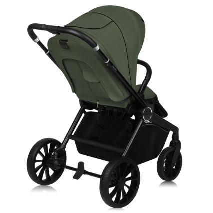 Lionelo - Sportovní kočárek MIKA PLUS Green Olive