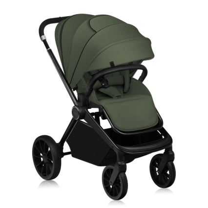 Lionelo - Sportovní kočárek MIKA PLUS Green Olive