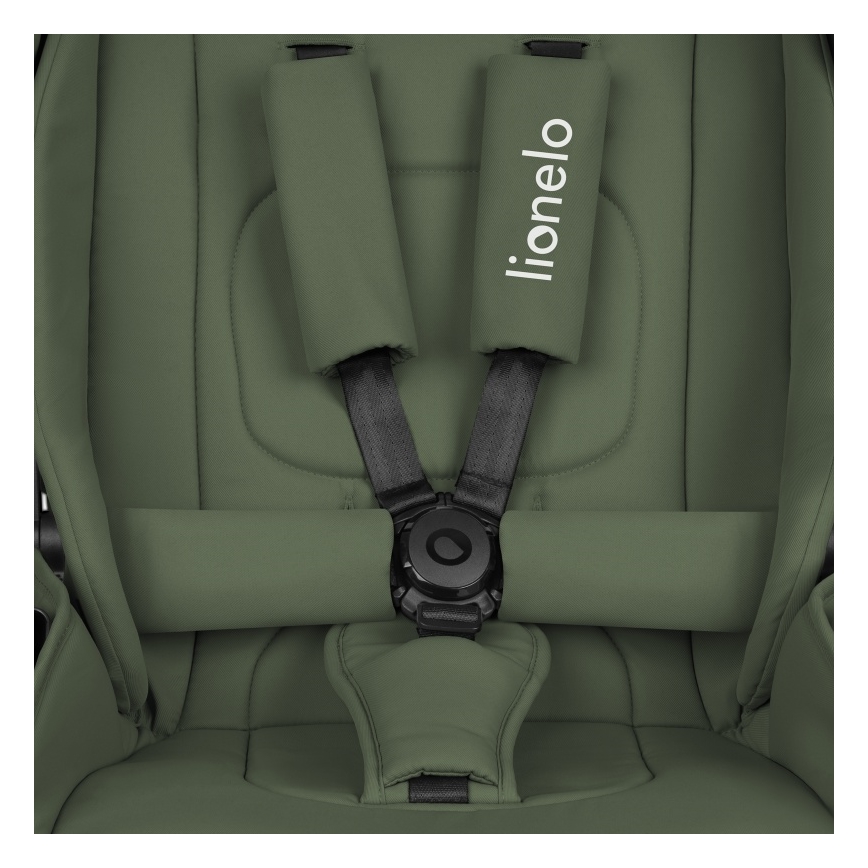 Lionelo - Sportovní kočárek MIKA PLUS Green Olive