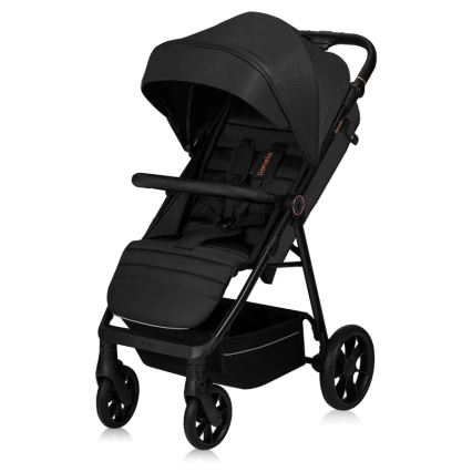 Lionelo - Sportovní kočárek MIRA Black Onyx