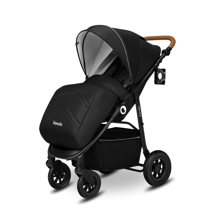 Lionelo - Sportovní kočárek NATT Black Onyx