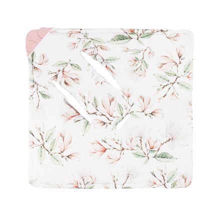 Lionelo - Zavinovačka do autosedačky TRAVEL SWADDLE 90x90 cm Beige Magnolia