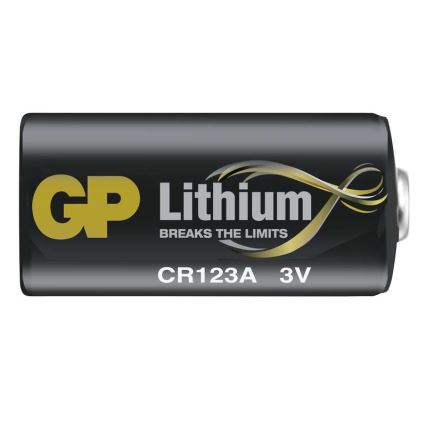 Lithiová baterie CR123A GP LITHIUM 3V/1400 mAh