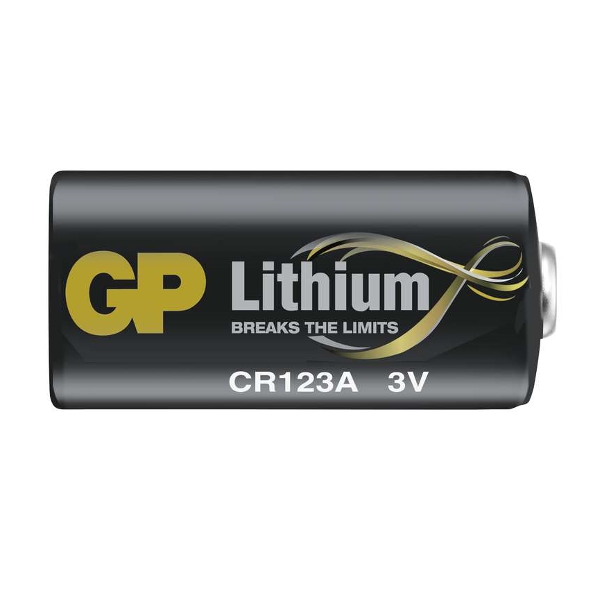 Lithiová baterie CR123A GP LITHIUM 3V/1400 mAh