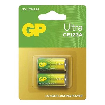 Lithiová baterie CR123A GP LITHIUM 3V/1400 mAh