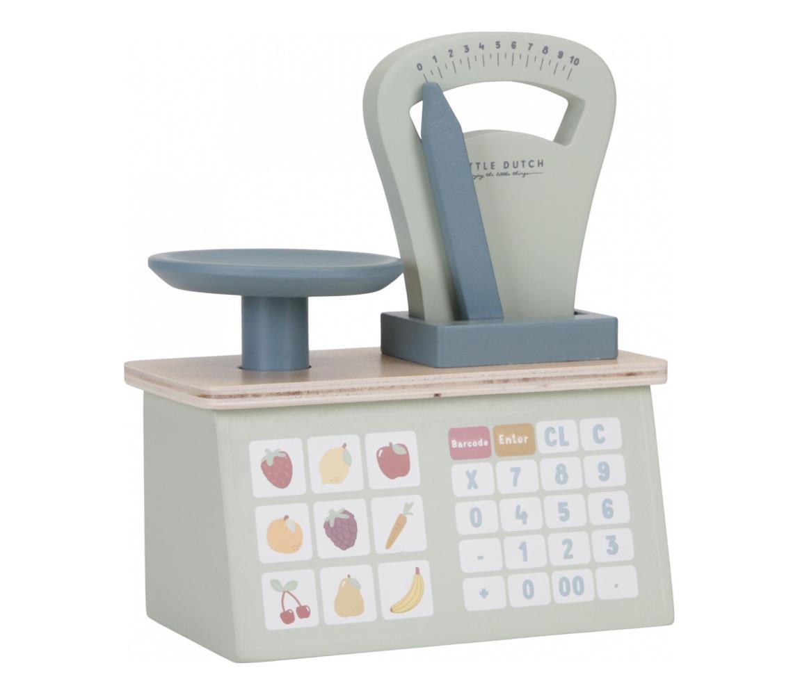 Little Dutch Little Dutch 7083LD - Dětská dřevěná váha FBB0066