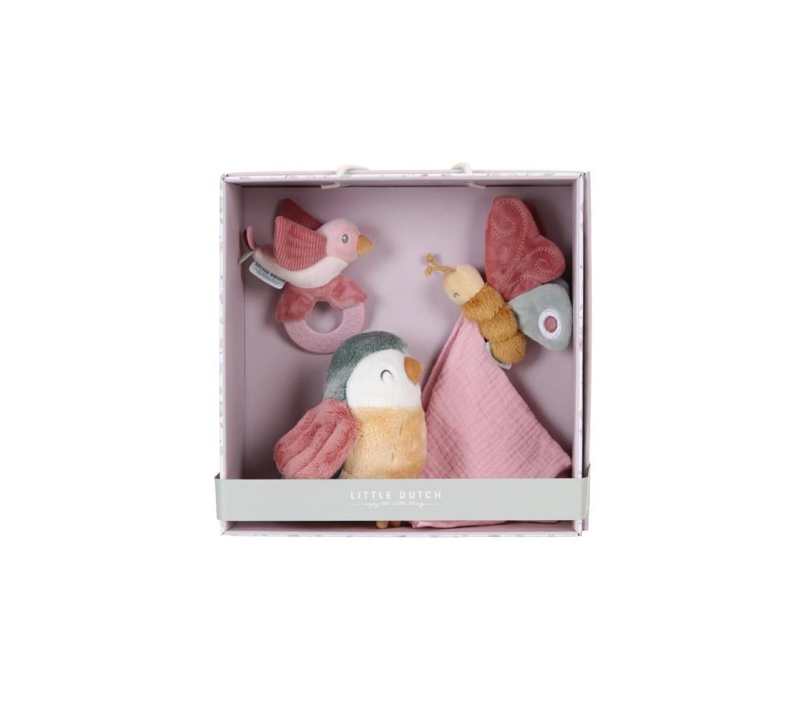 Little Dutch Little Dutch 8715LD - Dětský dárkový set růžová FBB0087