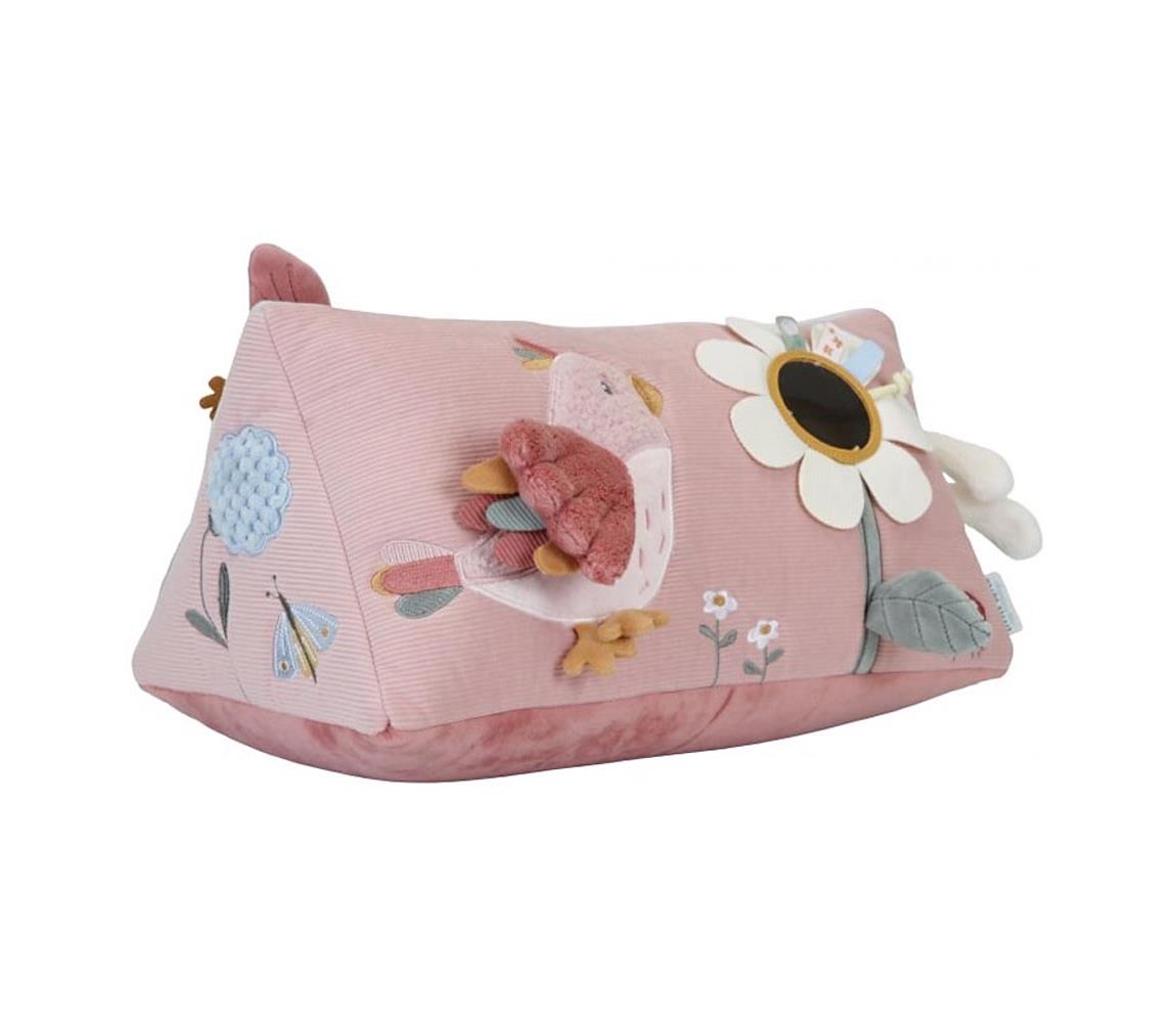 Little Dutch Little Dutch 8723LD - Dětský plyšový polštářek růžová FBB0098