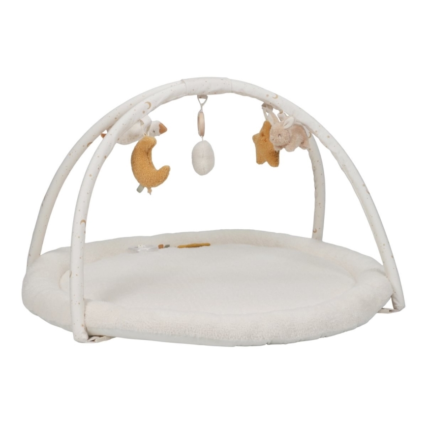 Little Dutch - Dětská hrací deka s hrazdičkou Newborn Naturals