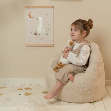 Little Dutch - Dětské křesílko Soft Beige