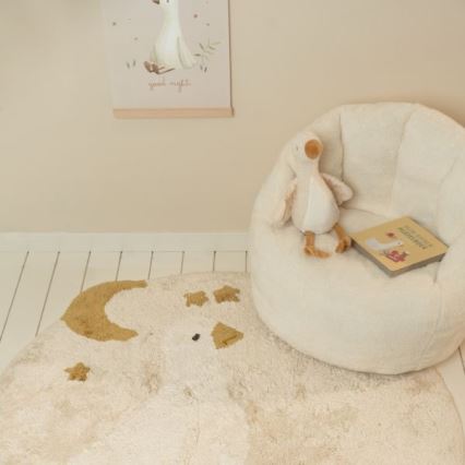 Little Dutch - Dětské křesílko Soft White
