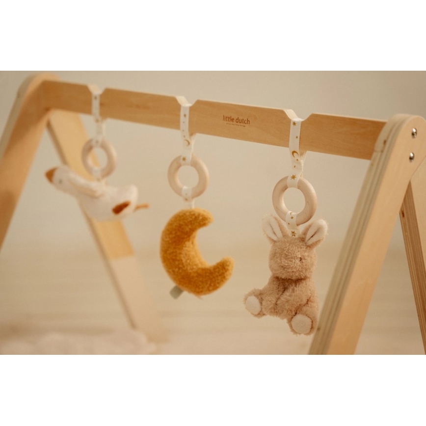 Little Dutch - Dřevěná hrazdička Newborn Naturals