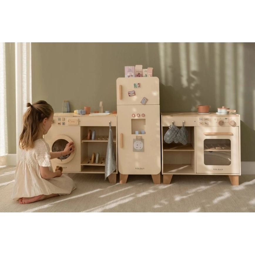 Little Dutch - Dřevěná kuchyňka s příslušenstvím