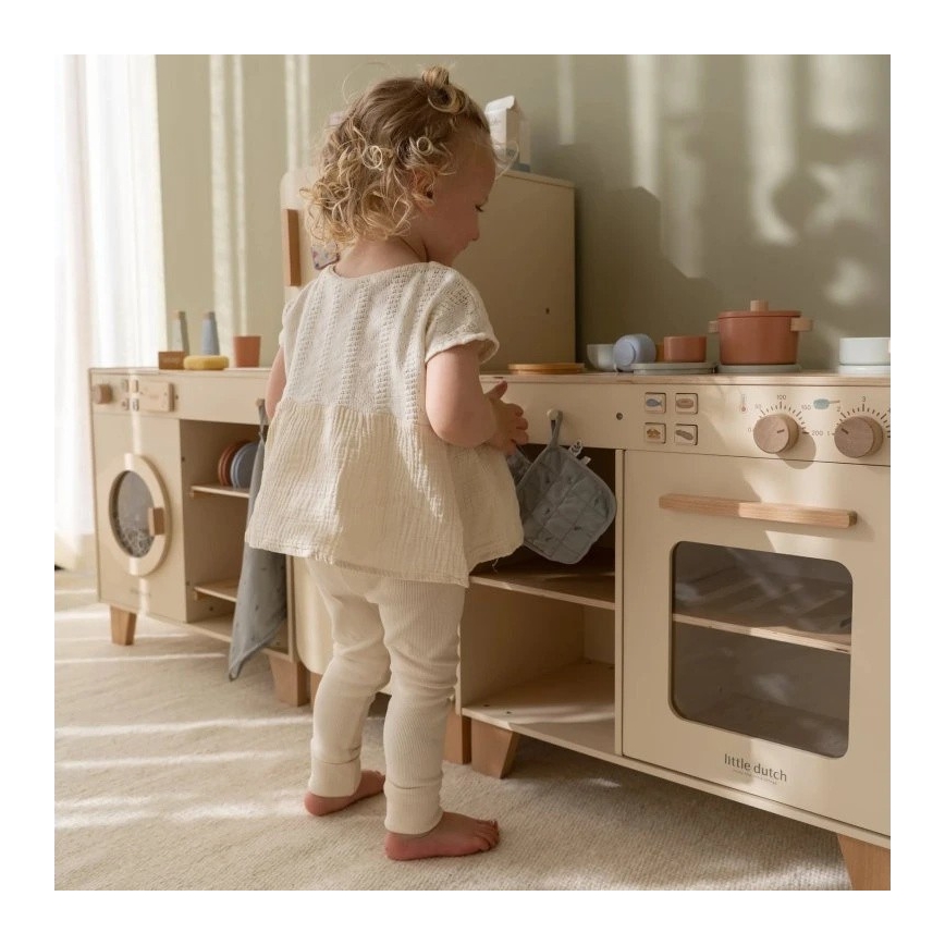 Little Dutch - Dřevěná kuchyňka s příslušenstvím