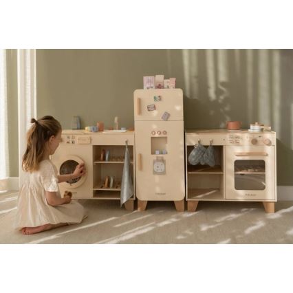 Little Dutch - Dřevěná lednice s příslušenstvím