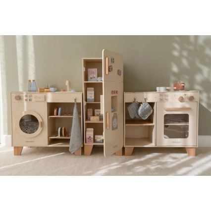 Little Dutch - Dřevěná pračka s příslušenstvím
