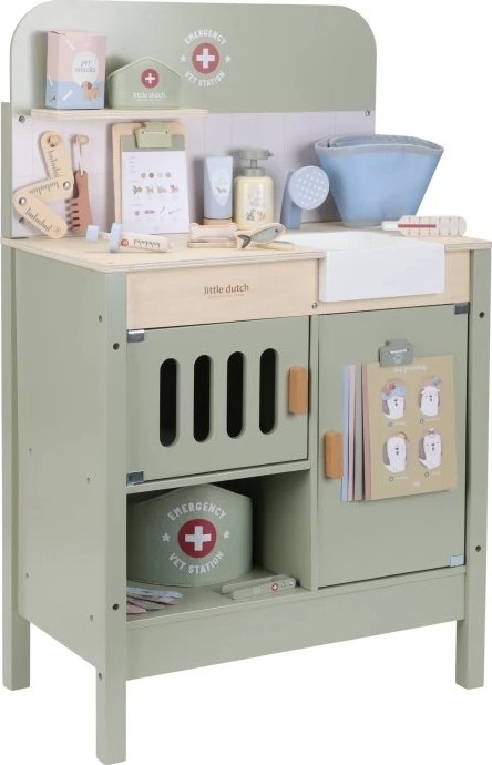 Little Dutch - Dřevěná veterinární ordinace