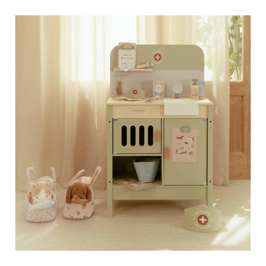 Little Dutch - Dřevěná veterinární ordinace