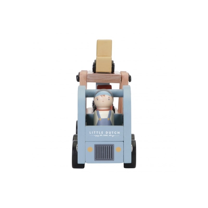 Little Dutch - Dřevěné nákladní auto s autíčky