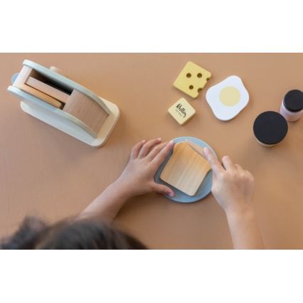 Little Dutch - Dřevěný toustovač s příslušenstvím