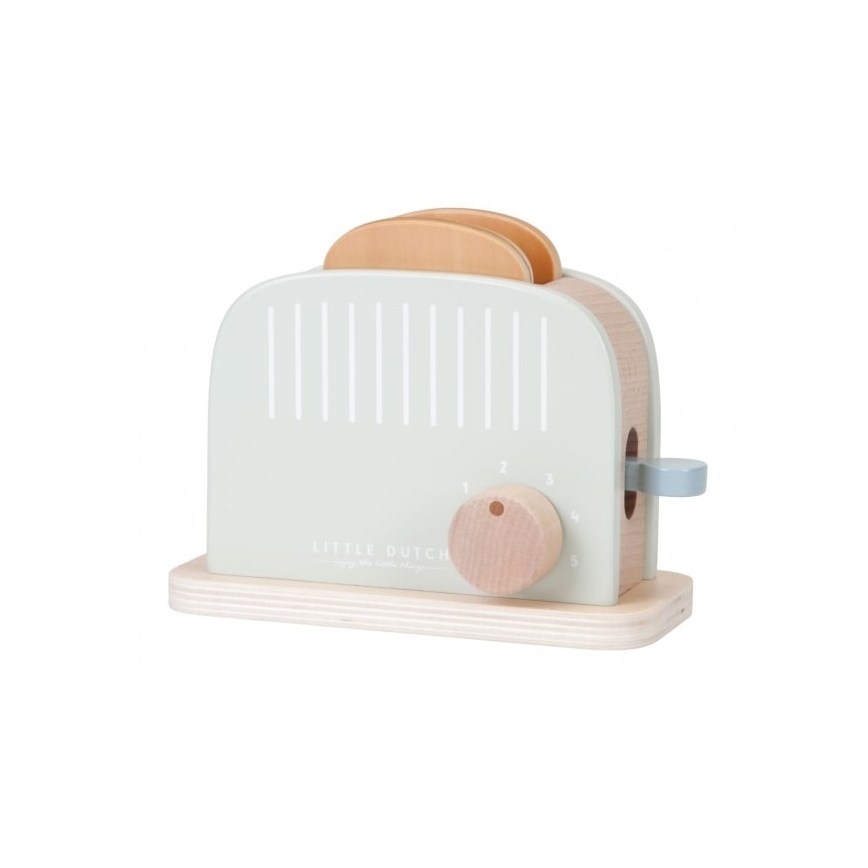 Little Dutch - Dřevěný toustovač s příslušenstvím