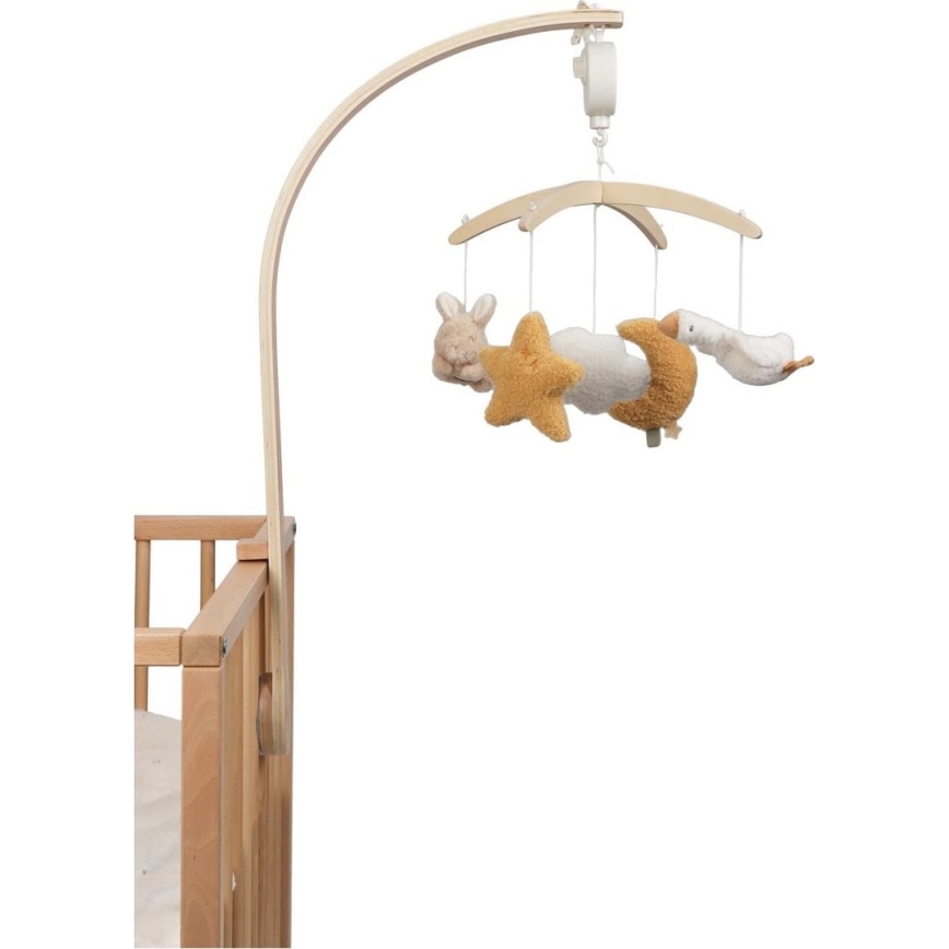 Little Dutch - Hudební kolotoč nad postýlku Newborn Naturals