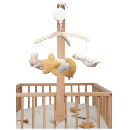 Little Dutch - Hudební kolotoč nad postýlku Newborn Naturals
