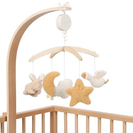 Little Dutch - Hudební kolotoč nad postýlku Newborn Naturals