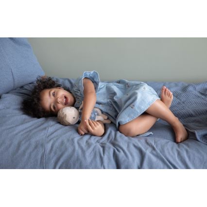 Little Dutch - Plyšová panenka JIM s příslušenstvím modrá