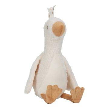 Little Dutch - Usínáček s melodií a světlem Newborn Naturals husa