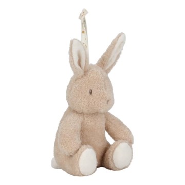 Little Dutch - Usínáček s melodií a světlem Newborn Naturals králíček
