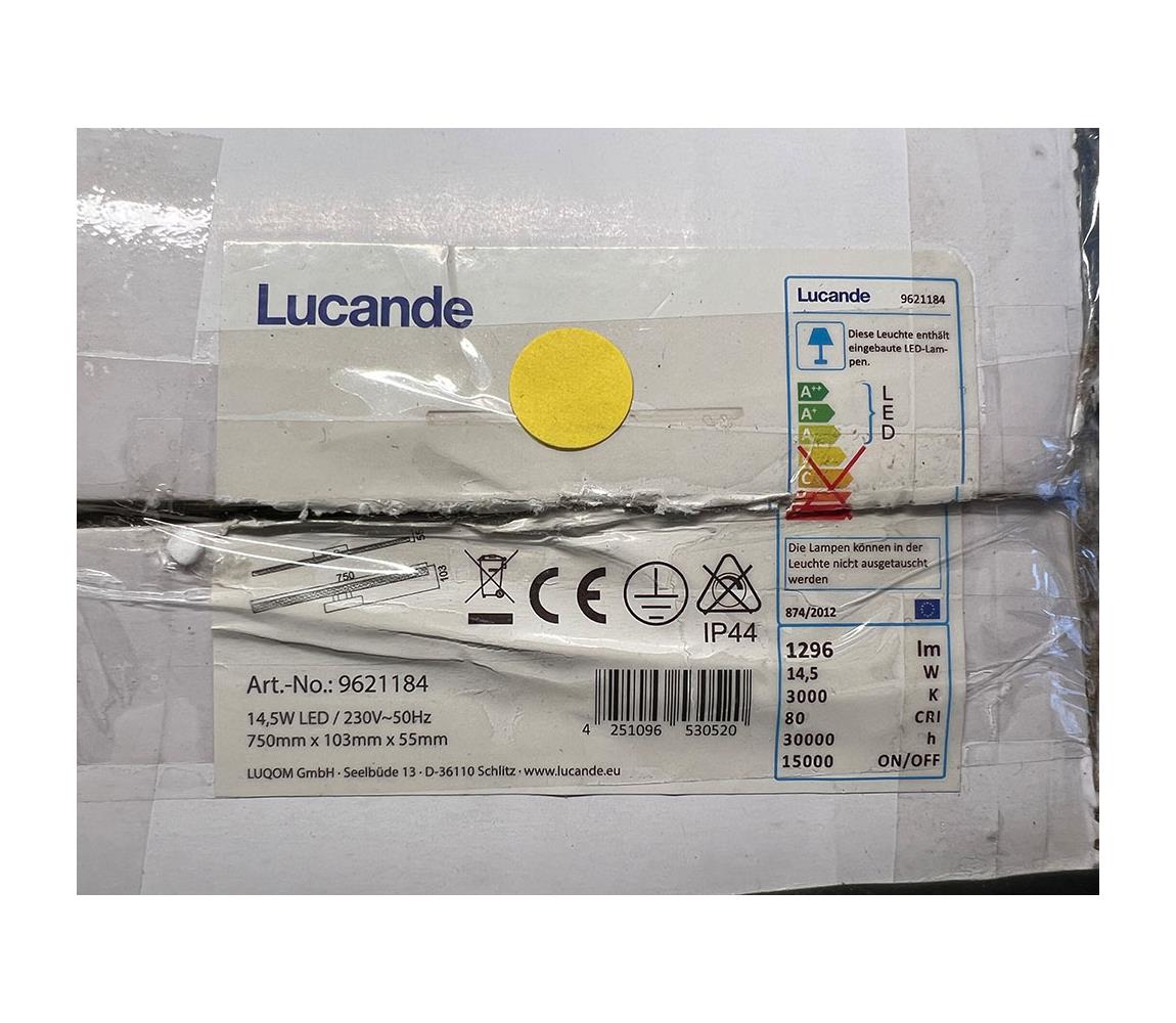Lucande Lucande - LED Koupelnové osvětlení zrcadla JULIE LED/14,5W/230V IP44 