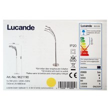 Lucande - LED Stmívatelná stojací lampa CATRIONA 5xLED/5W/230V