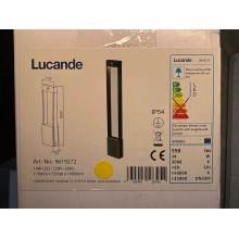 Lucande - LED Venkovní lampa se senzorem TEKIRO LED/14W/230V IP54